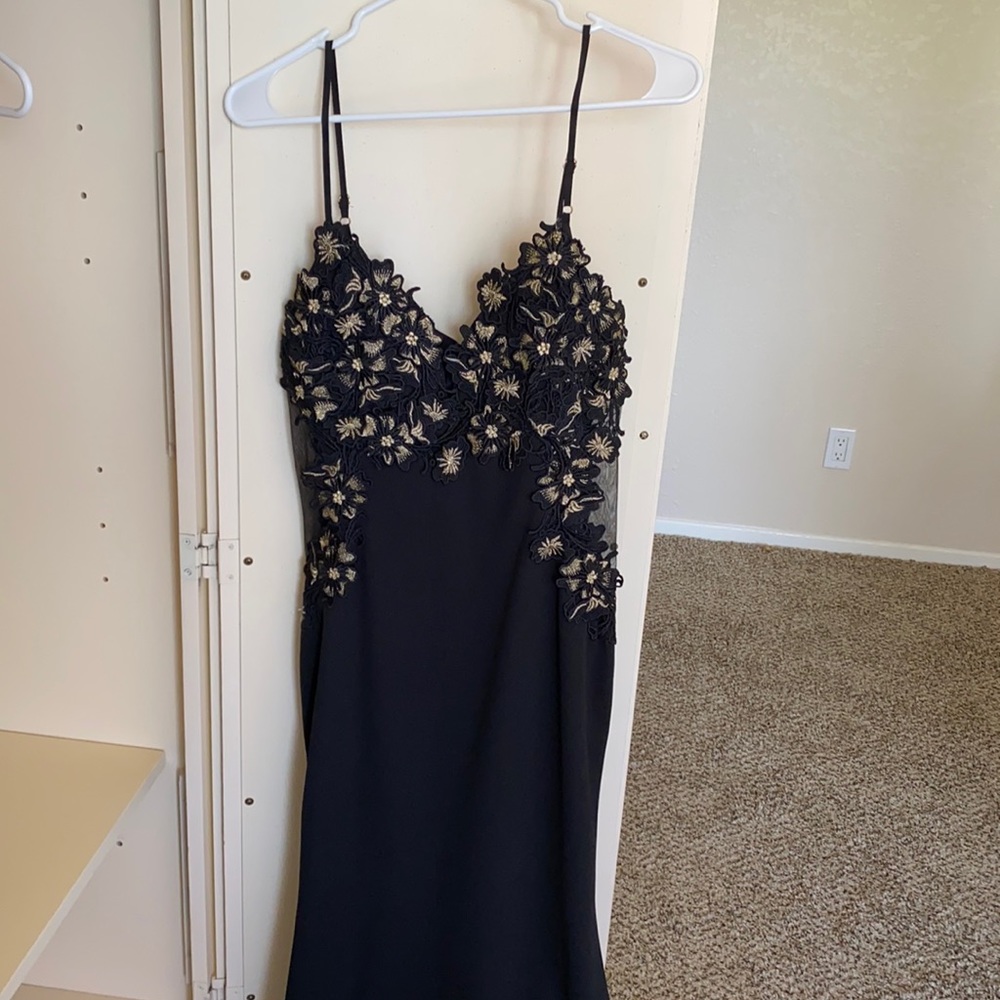 Black fashion nova gown